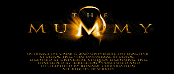 The Mummy Title Screen
